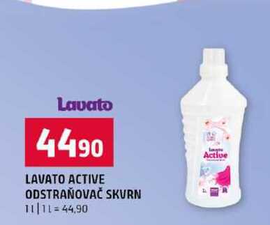 LAVATO ACTIVE ODSTRAŇOVAČ SKVRN 1l