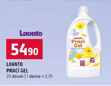 LAVATO PRACÍ GEL 20 dávek