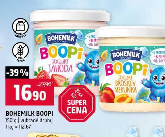 BOHEMILK BOOPI 150 g vybrané druhy