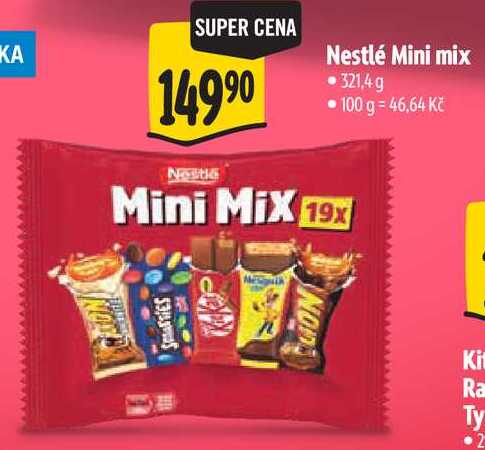 Nestlé Mini mix, 321,4 g