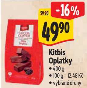 Kitbis Oplatky, 400 g