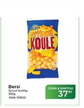 Bersi Sýrové kuličky 300g