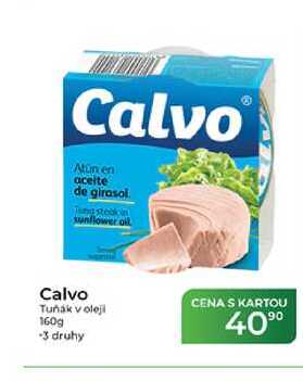 Calvo Tuňák v oleji 160g
