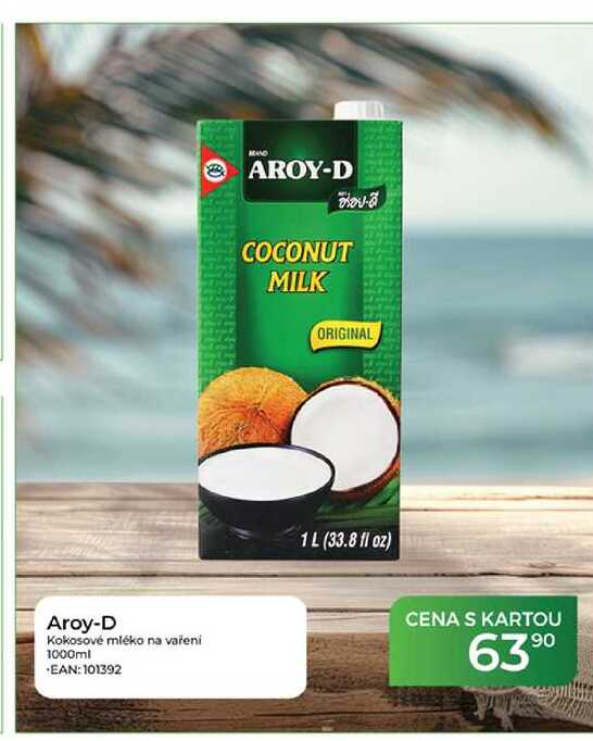 Aroy-D Kokosové mléko na vařeni 1000ml