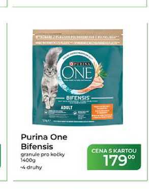 Purina One Bifensis granule pro kočky 1400g