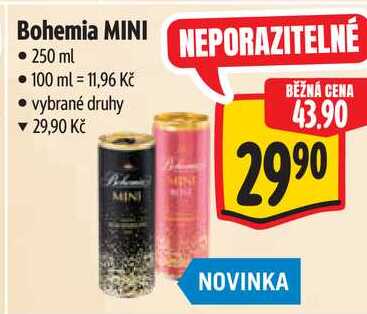 Bohemia MINI, 250 ml