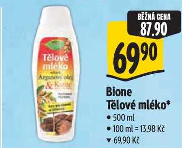 Bione Tělové mléko, 500 ml