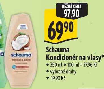 Schauma Kondicionér na vlasy, 250 ml