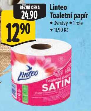 Linteo Toaletní papír, 1 role