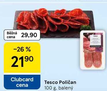Tesco Poličan, 100 g