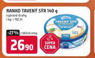 RANKO TAVENÝ SÝR 140 g 