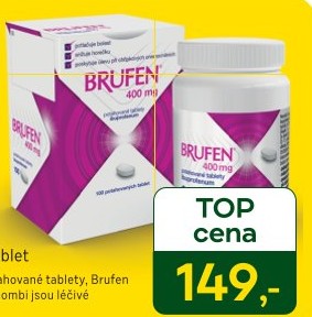 Brufen® 400 mg 100 potahovaných tablet