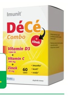 DéCé Combo 1500, 60 tablet
