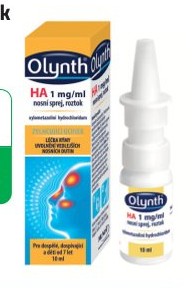 Olynth® HA 1 mg/ml nosní sprej, roztok 10 ml