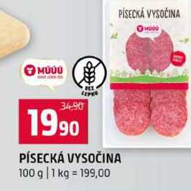 PÍSECKÁ VYSOČINA 100 g