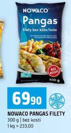 NOWACO PANGAS FILETY 300 g bez kostí