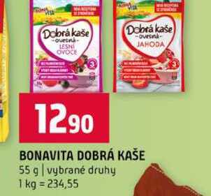 BONAVITA DOBRÁ KAŠE 55 g vybrané druhy