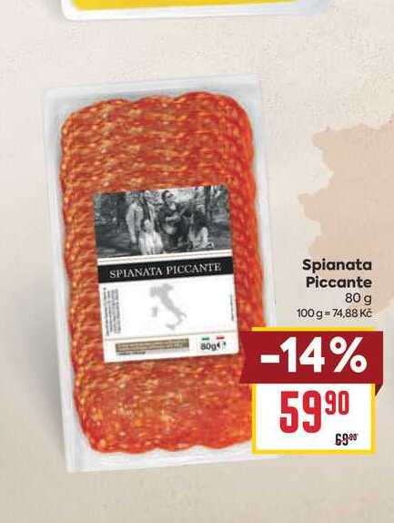 Spianata Piccante 80 g