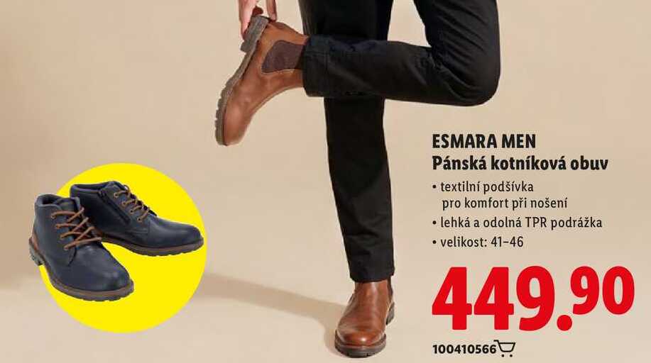 ESMARA MEN Pánská kotníková obuv  