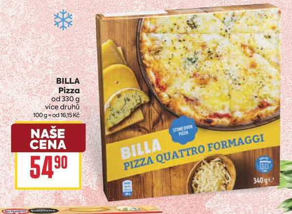 BILLA Pizza od 330 g