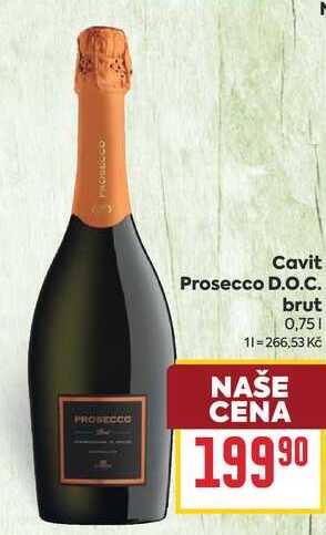 Cavit Prosecco D.O.C. brut 0,75l