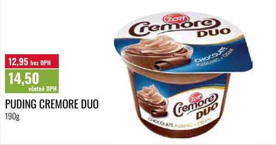 PUDING CREMORE DUO, 190g 
