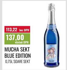 MUCHA SEKT BLUE, 0,751