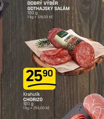 CHORIZO 100 g