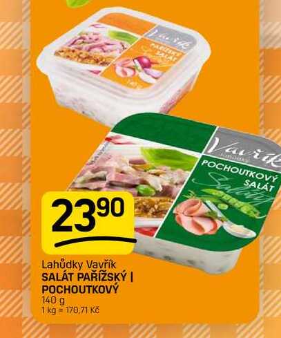 SALÁT PAŘÍŽSKÝ | POCHOUTKOVÝ 140 g 
