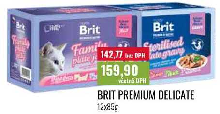BRIT PREMIUM DELICATE, 12x85g 