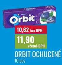 ORBIT OCHUCENÉ 10 pcs