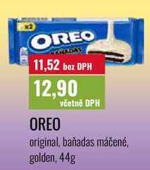 OREO, original, bañadas máčené, golden, 44g
