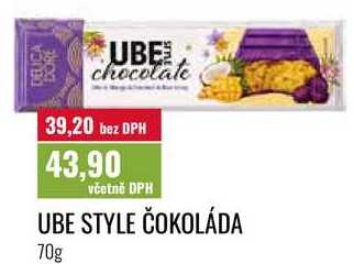 UBE STYLE ČOKOLÁDA 70g