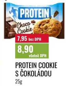 PROTEIN COOKIE S ČOKOLÁDOU 25g