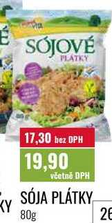 SÓJA PLÁTKY 80g