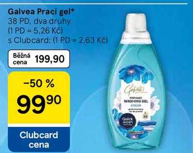 Galvea Prací gel, 38 PD, dva druhy