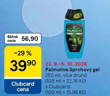 Palmolive Sprchový gel, 250 ml