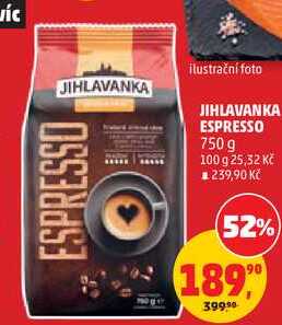 JIHLAVANKA ESPRESSO, 750 g