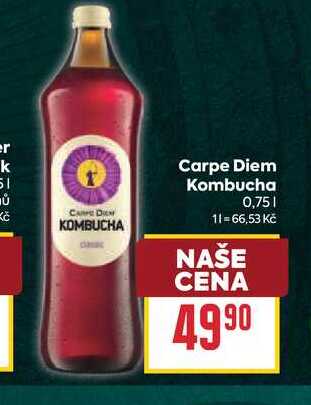 Carpe Diem Kombucha 0,75l