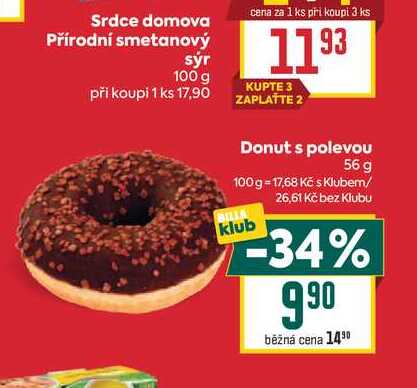 Donut s polevou 56 g