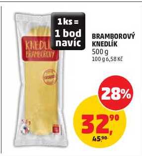 BRAMBOROVÝ KNEDLÍK, 500 g
