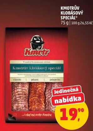 KMOTRŮV KLOBÁSOVÝ SPECIÁL, 75 g