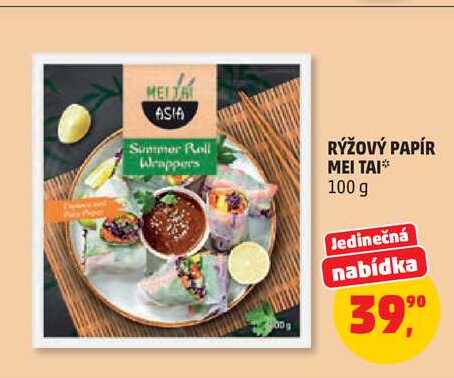 RÝŽOVÝ PAPÍR MEI TAI, 100 g