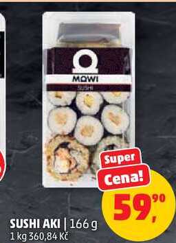 MOWI SUSHI AKI, 166 g 