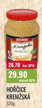 HOŘČICE KREMŽSKÁ 520g