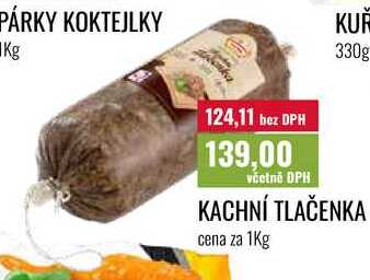 KACHNÍ TLAČENKA cena za 1Kg