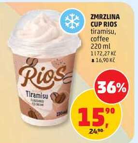 ZMRZLINA CUP RIOS tiramisu, 220 ml