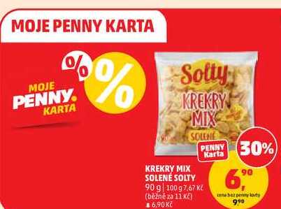 KREKRY MIX SOLENÉ SOLTY, 90 g  