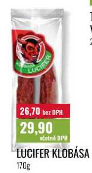 LUCIFER KLOBÁSA 170g 