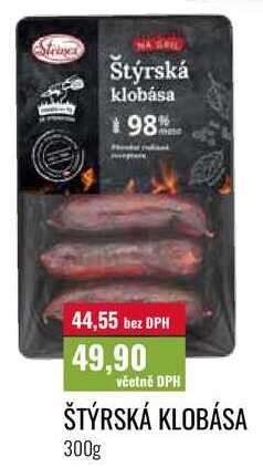 ŠTÝRSKÁ KLOBÁSA 300g